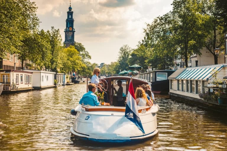Morning Canal Cruise with Pure Boats in Amsterdam