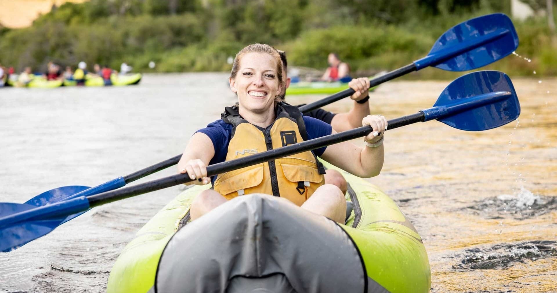 Weber River Half Day Inflatable Kayak Trip in Portland, OR
