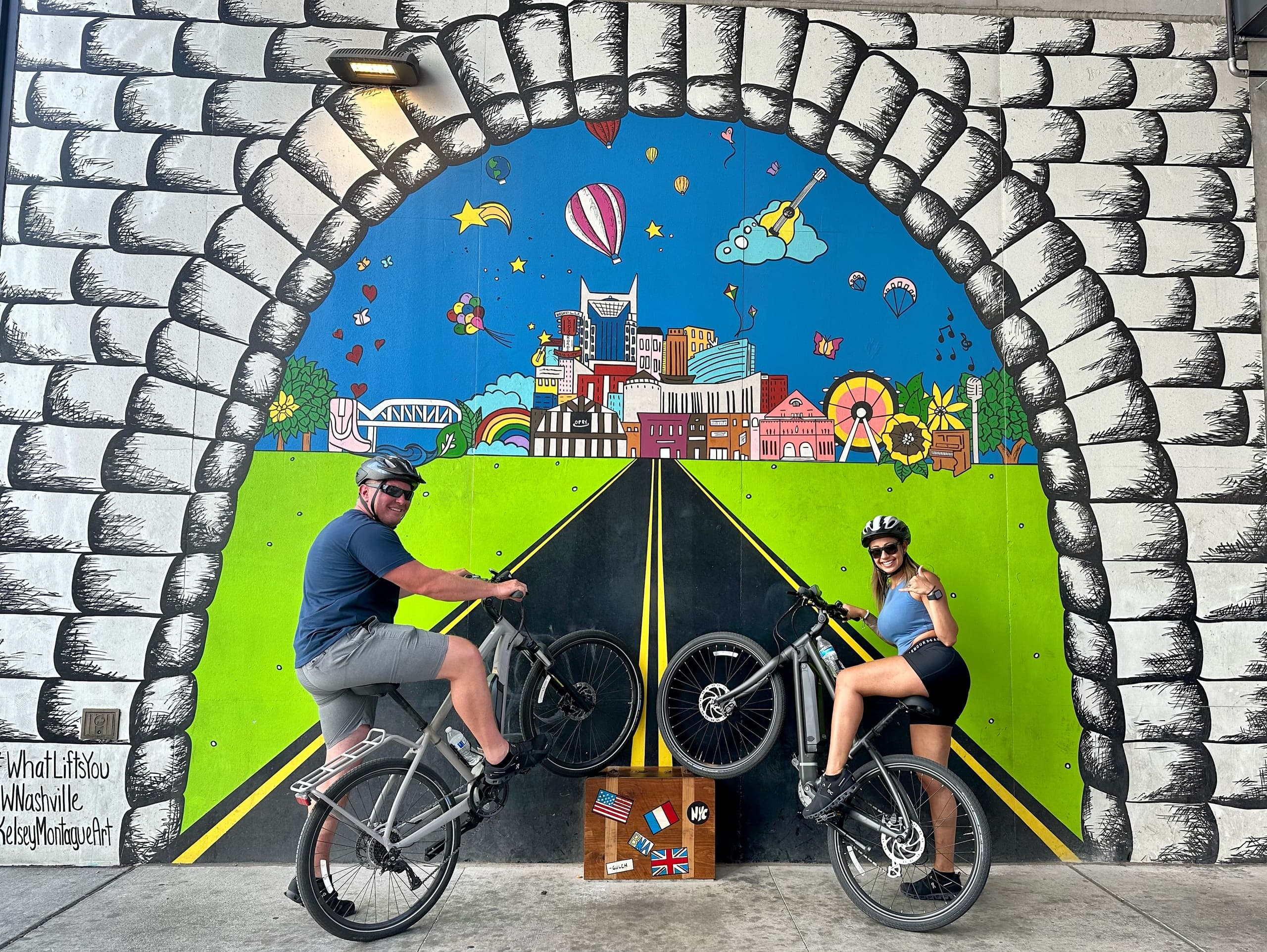 Street Art & E-bike Tours with Music City Adventure Company in Nashville