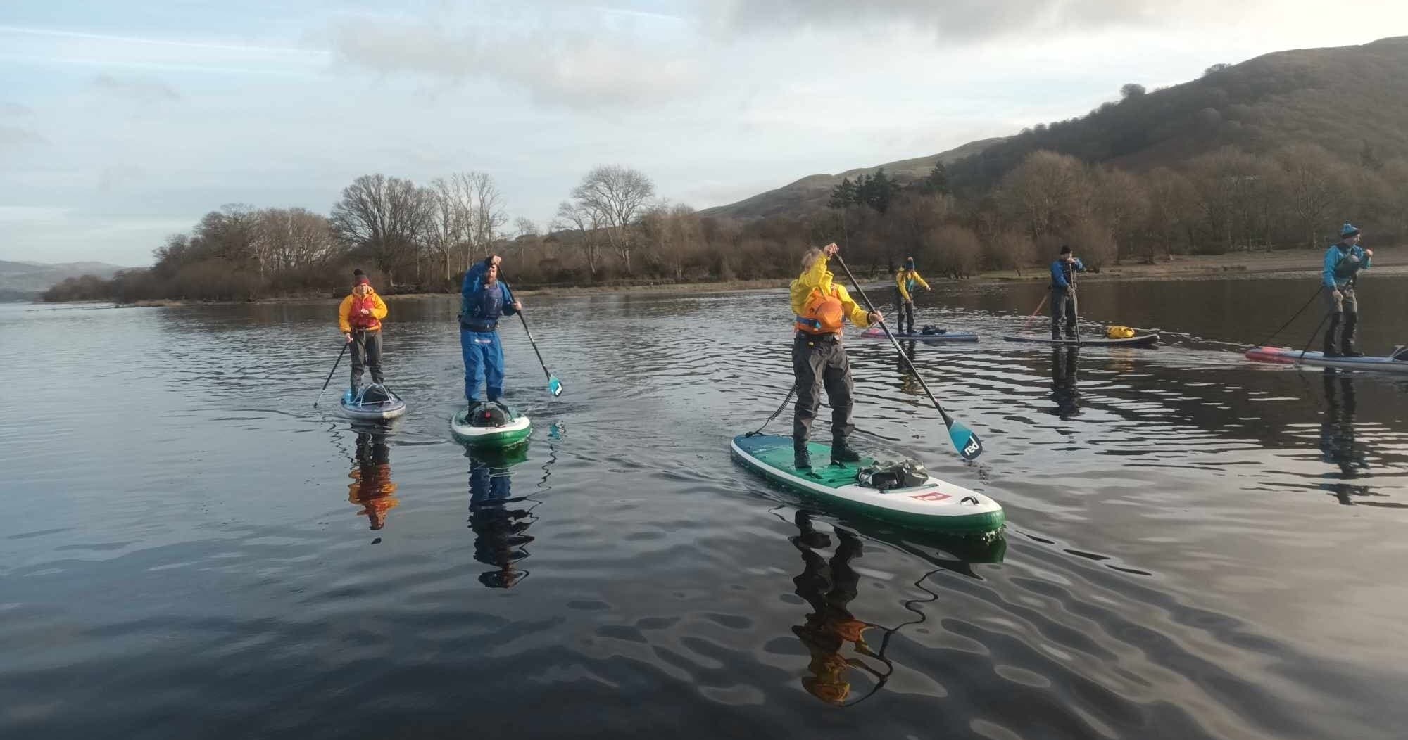 StandUp Paddleboarding at Thrapston with WHATSUP Training