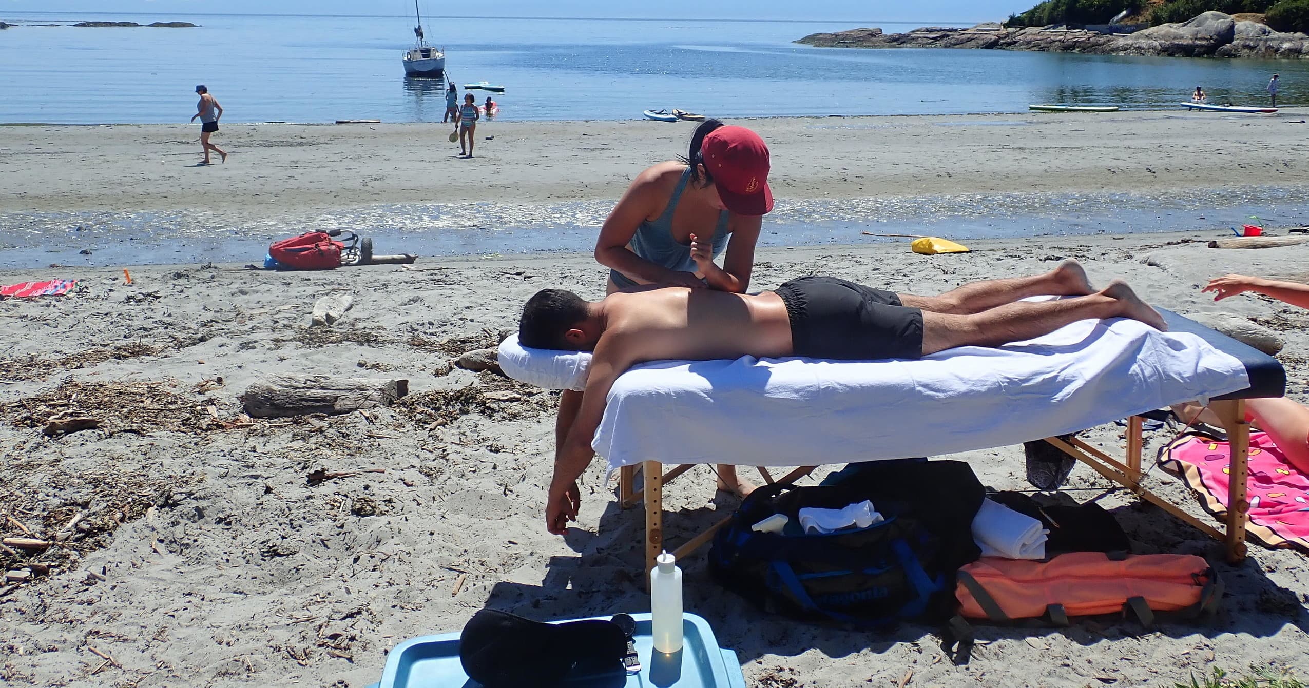Spa Day at the Beach in Victoria, BC