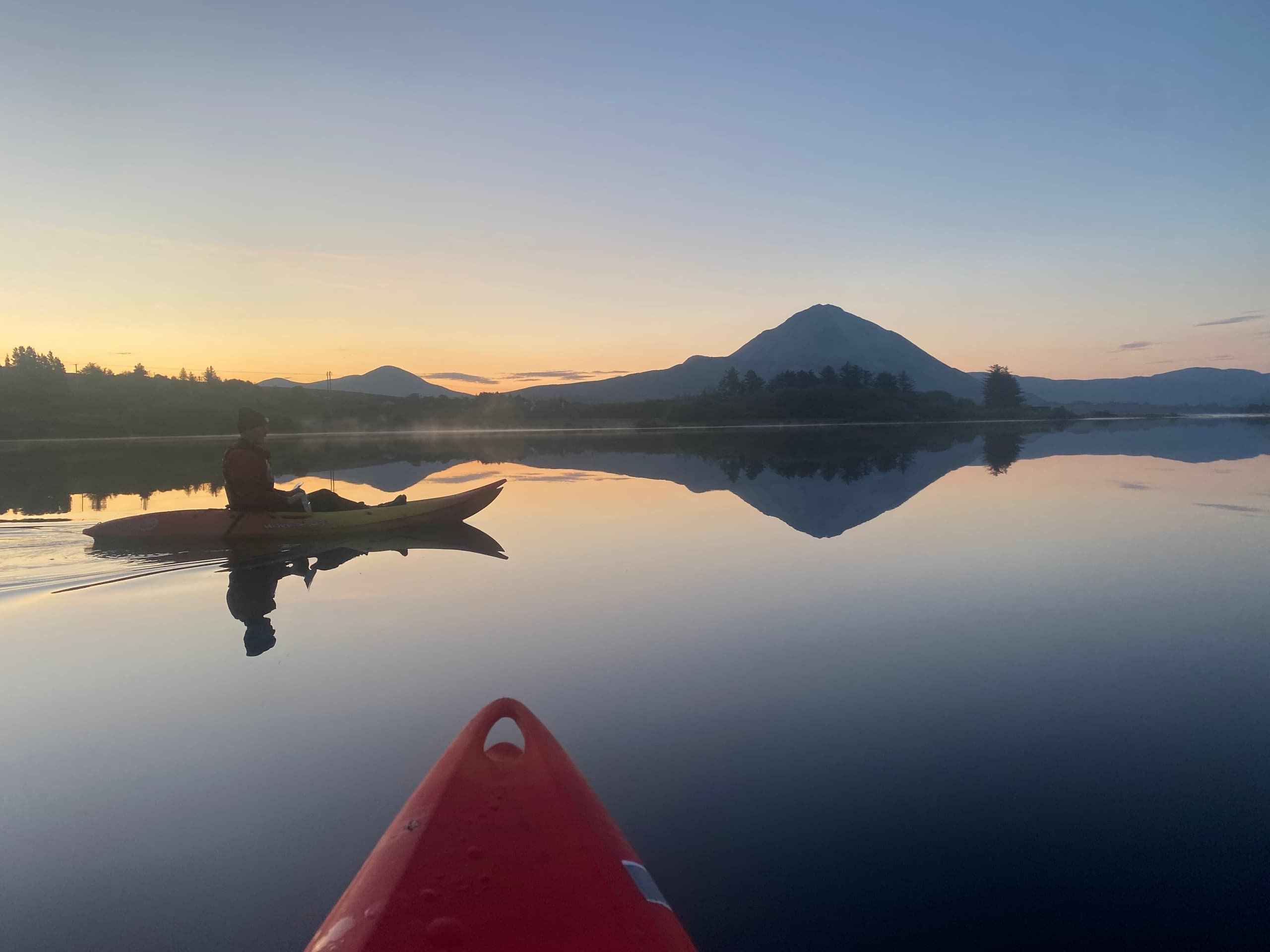 Sunrise Kayaking with Dunlewey Kayaking in Donegal