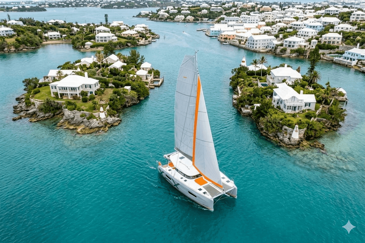 Bermuda to Newport: 600-Mile Offshore Catamaran Course for Bareboat Endorsement photo 1