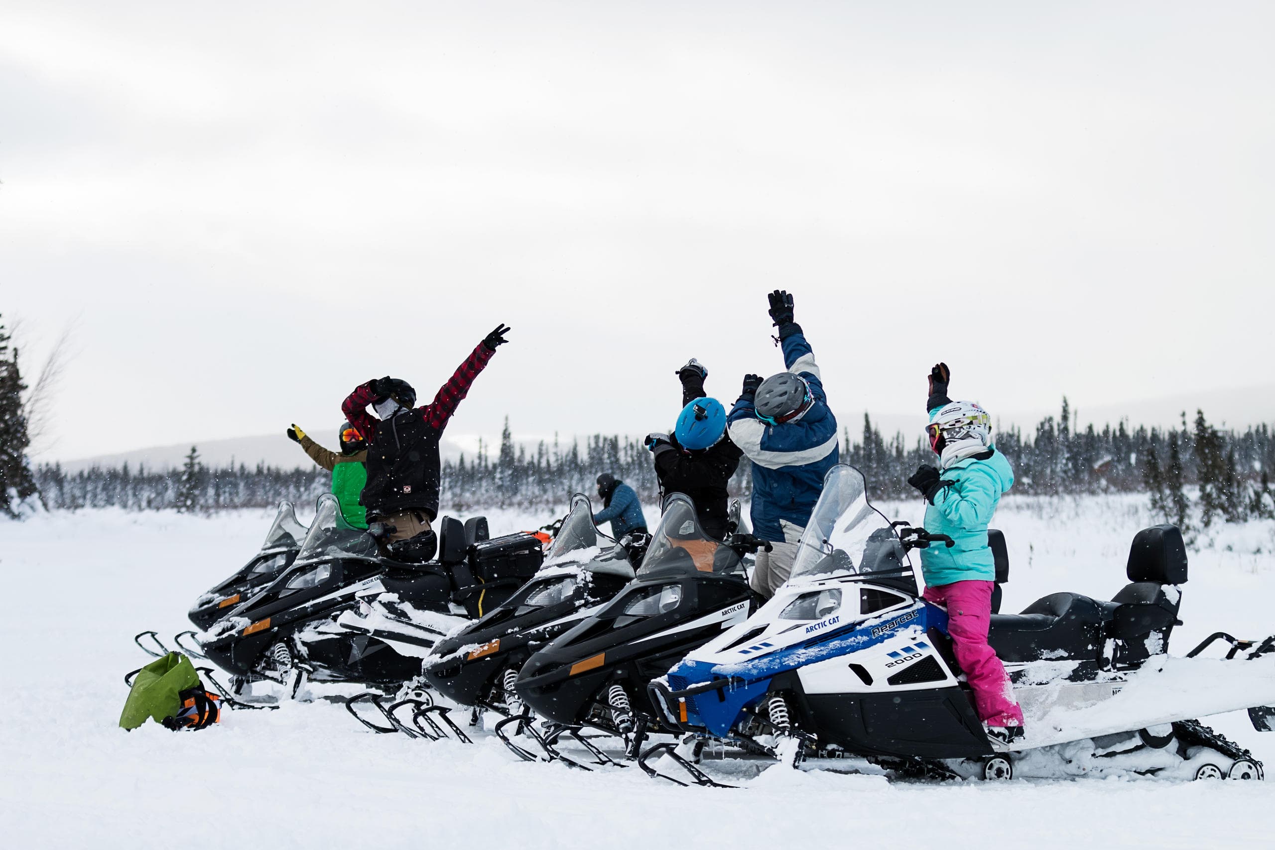 Snowmobiling Adventure with Fairbanks Snow Sleighers LLC