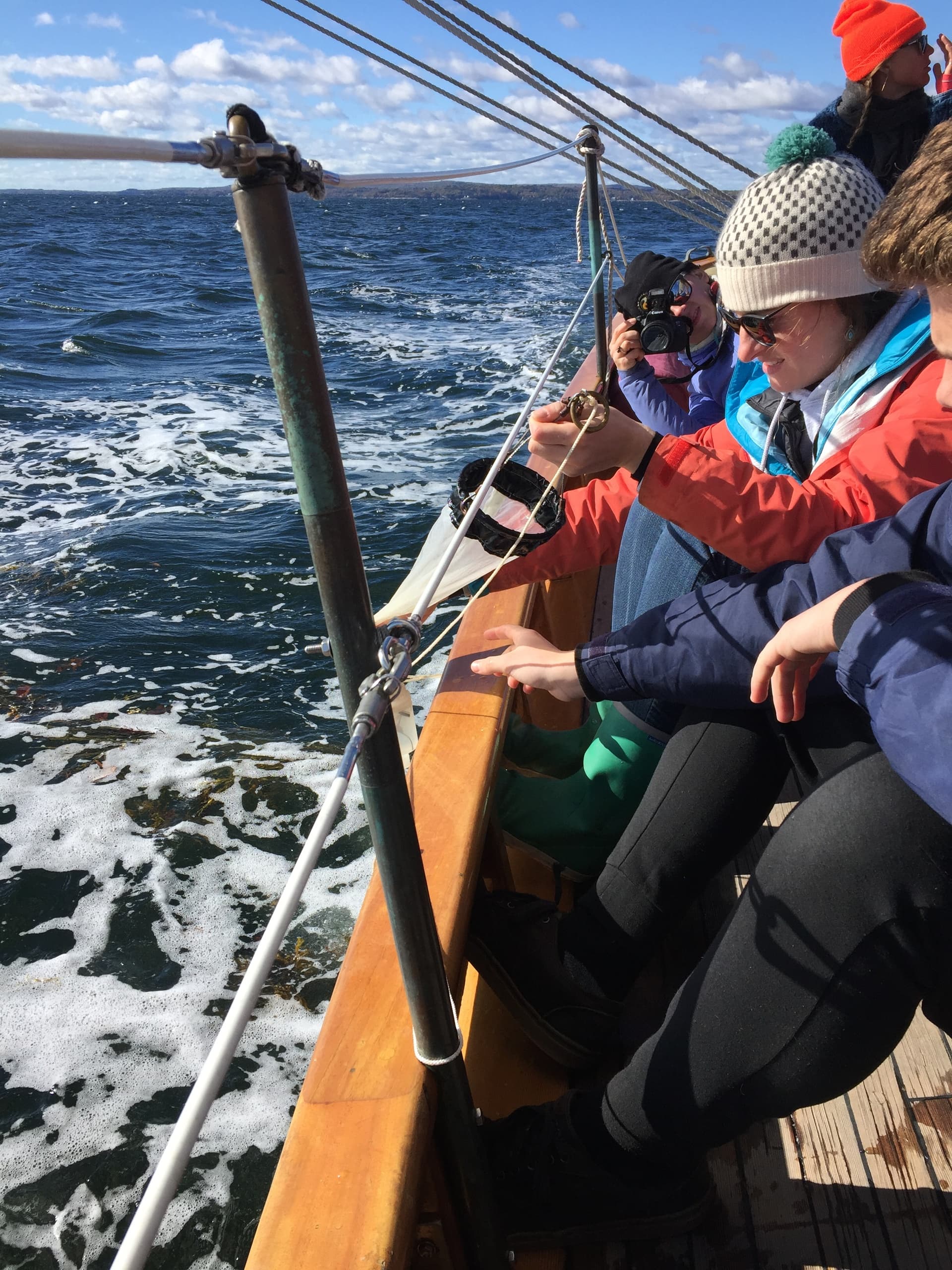 Marine Science Sailing Adventure in Penobscot Bay Maine