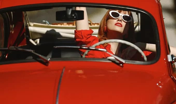 Land Adventures with Rosetta at Lake Como in a Vintage Fiat 500