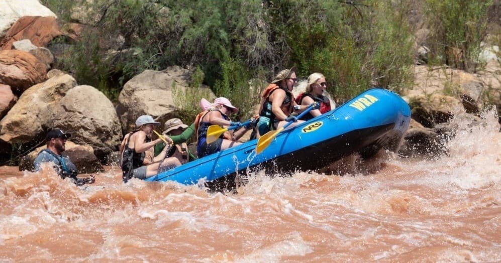 14-Day Oar-Powered Raft Trip on Arizona's Colorado River