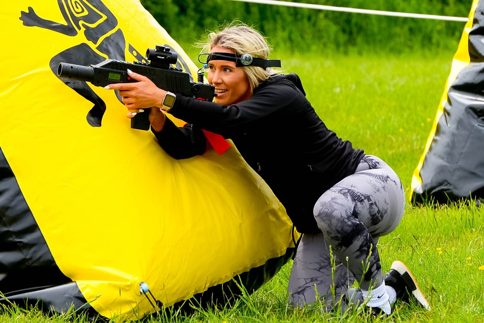 Laser Tag Action with Adventure Sports in Warwick