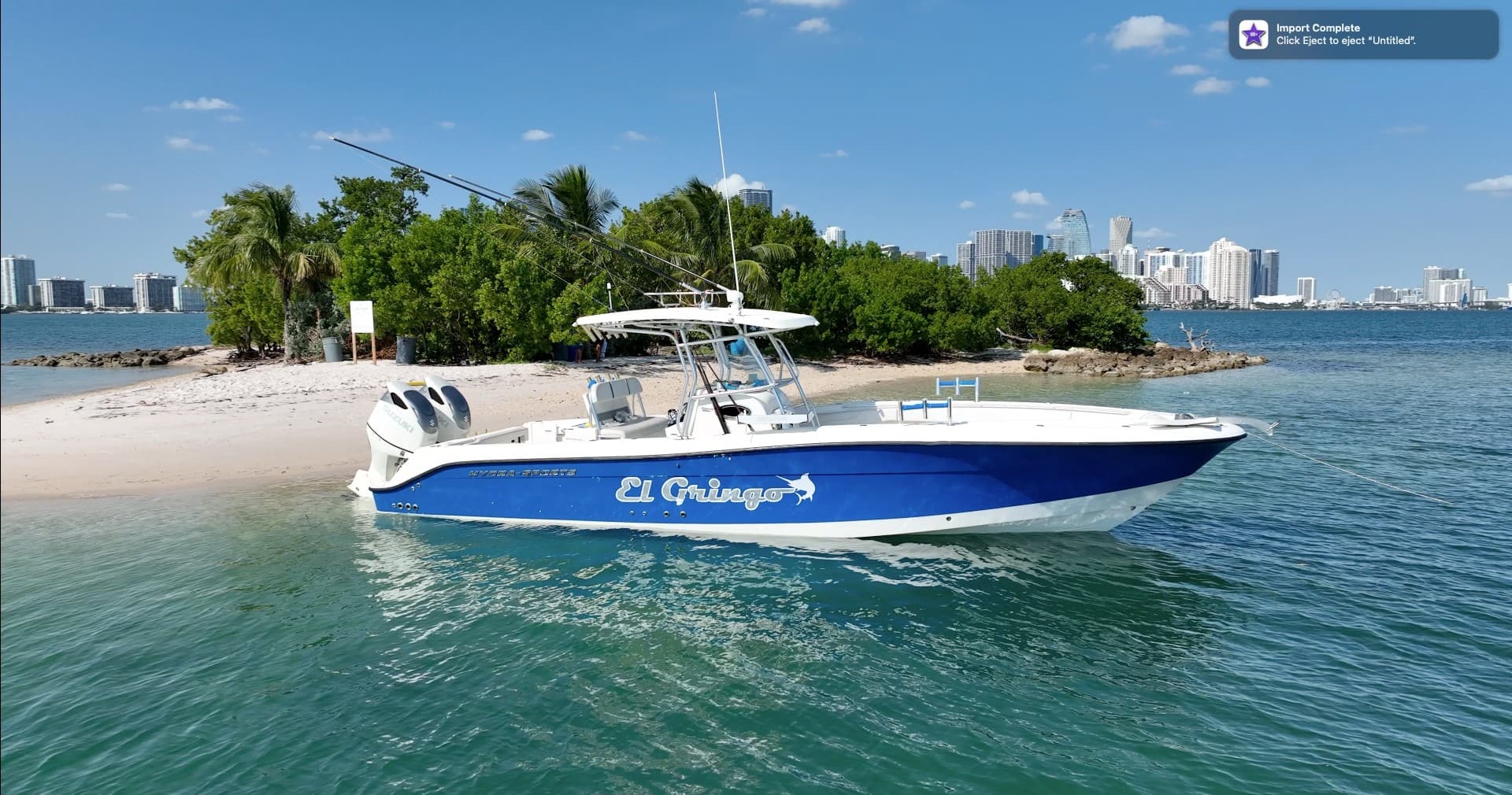 South Beach Parasail team