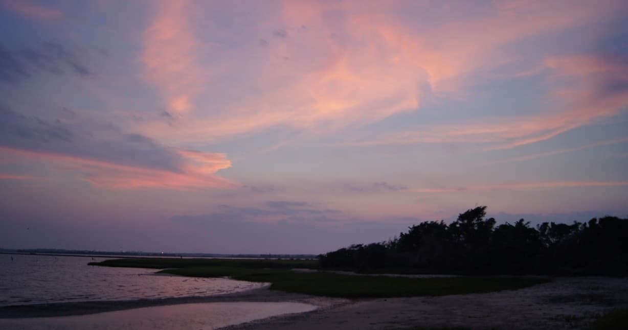 Sunrise Paddle Adventure at Zeke's Island Reserve: Kayaking at Dawn in Kure Beach, NC