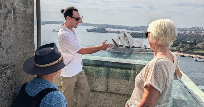 Sydney Harbour Walking Tour With Controversial Characters — Opera House to Harbour Bridge