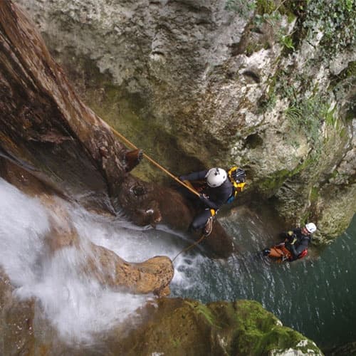 Canyoning Thrills in Bunyola with Outbound Mallorca