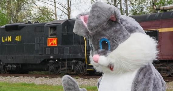 Kentucky Railway Museum’s Easter Eggspress in New Haven
