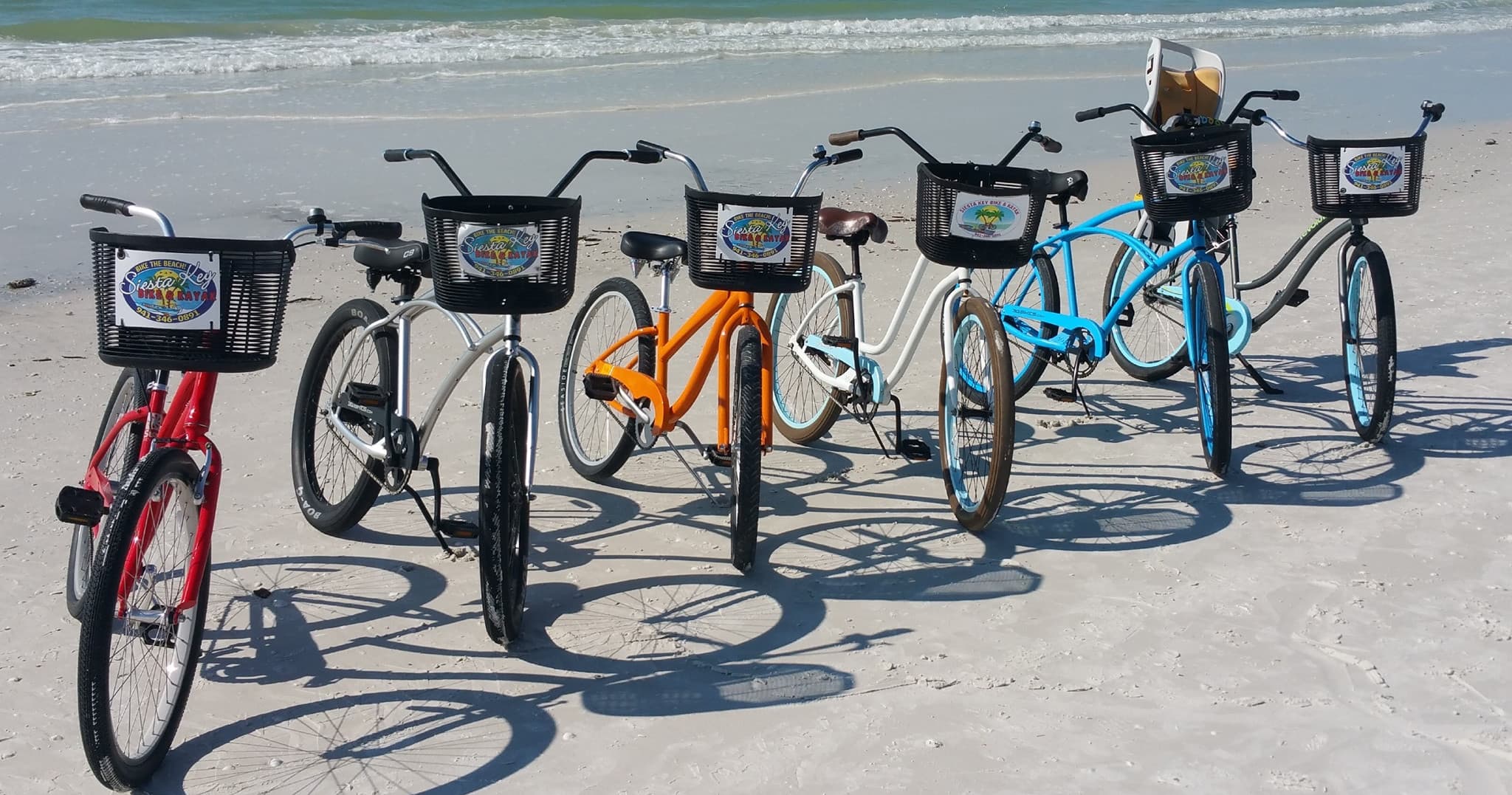 Ride Siesta Key Streets with Siesta Key Bike & Kayak