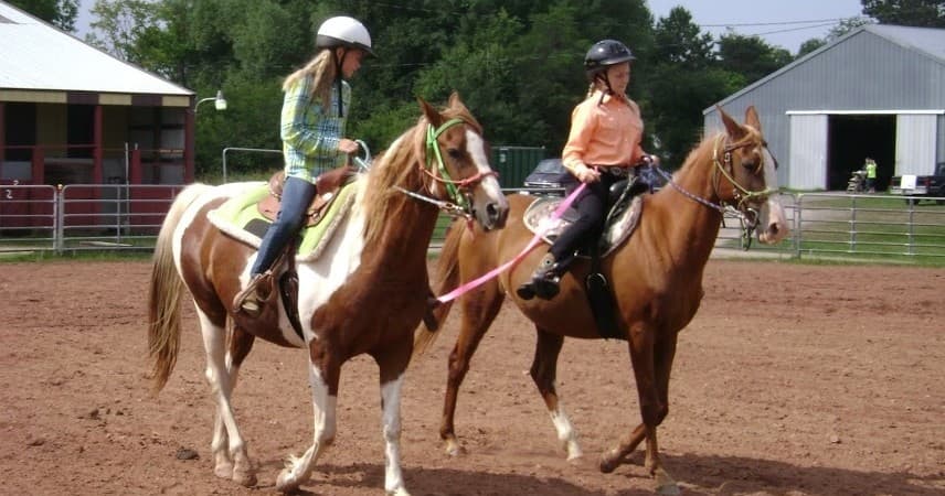 2 Hour Basic Trail Ride in Pelkie, Michigan
