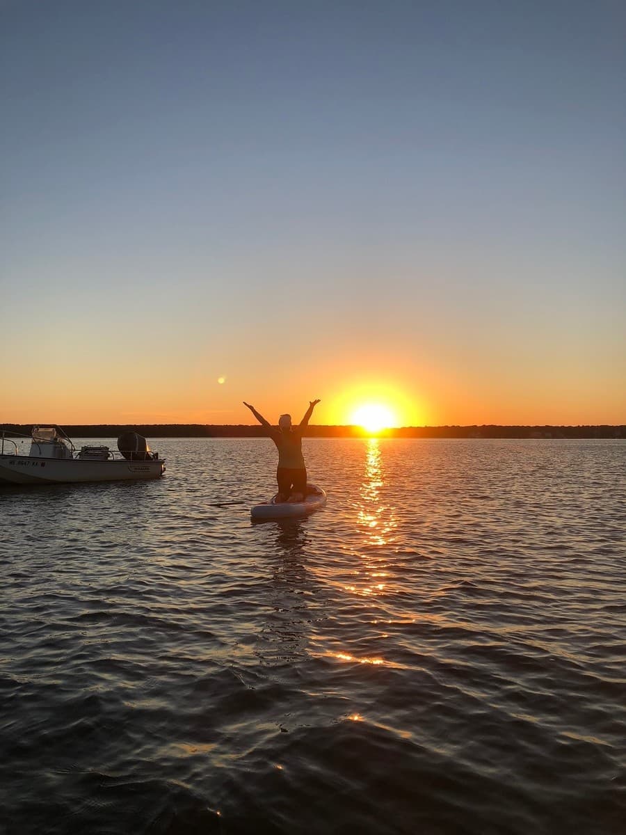 Sunset SUP on Cape Cod: Evening Paddle, Swim & Beach Walk in Mashpee photo 4