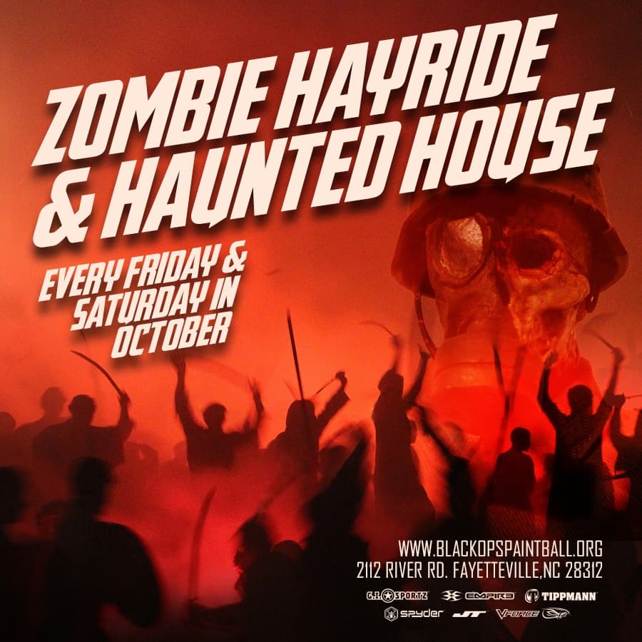 Thrill and Chills at Fayetteville’s Zombie Hayride & Haunted House Experience