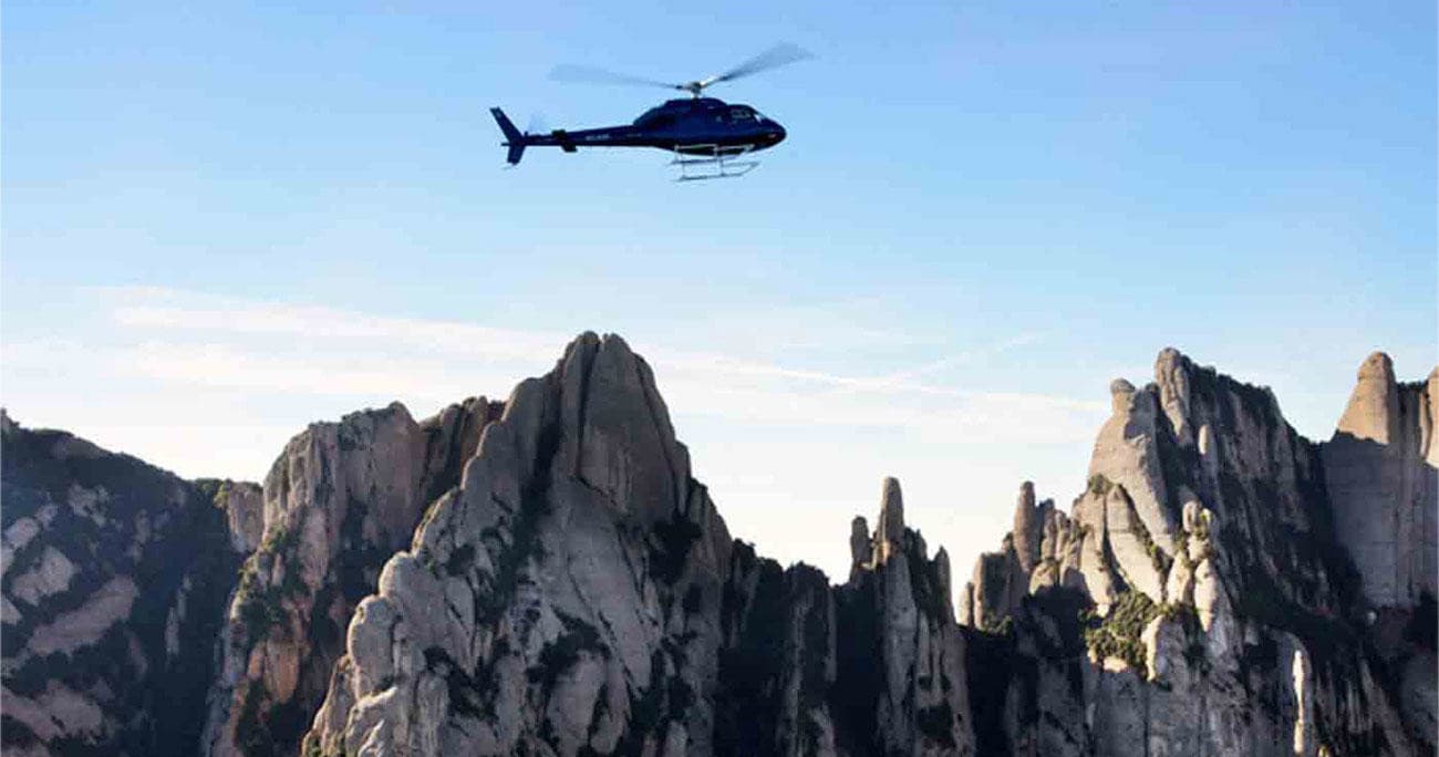 Helicóptero Barcelona team