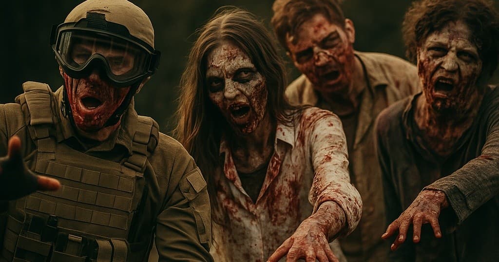 Land Adventures: Zombie Walk with Warpaint International
