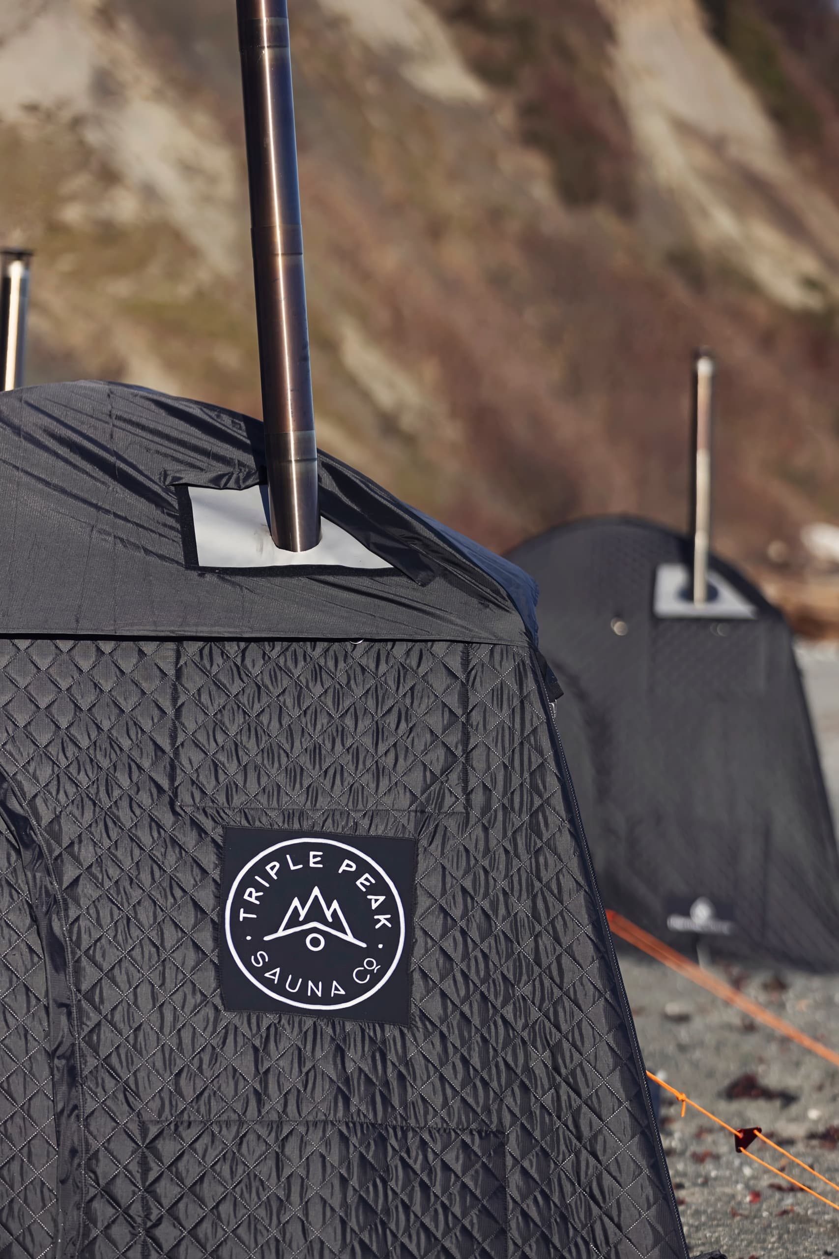 Revitalize with Point Holmes Community Sauna Tents and Pacific Ocean Dips in Comox BC