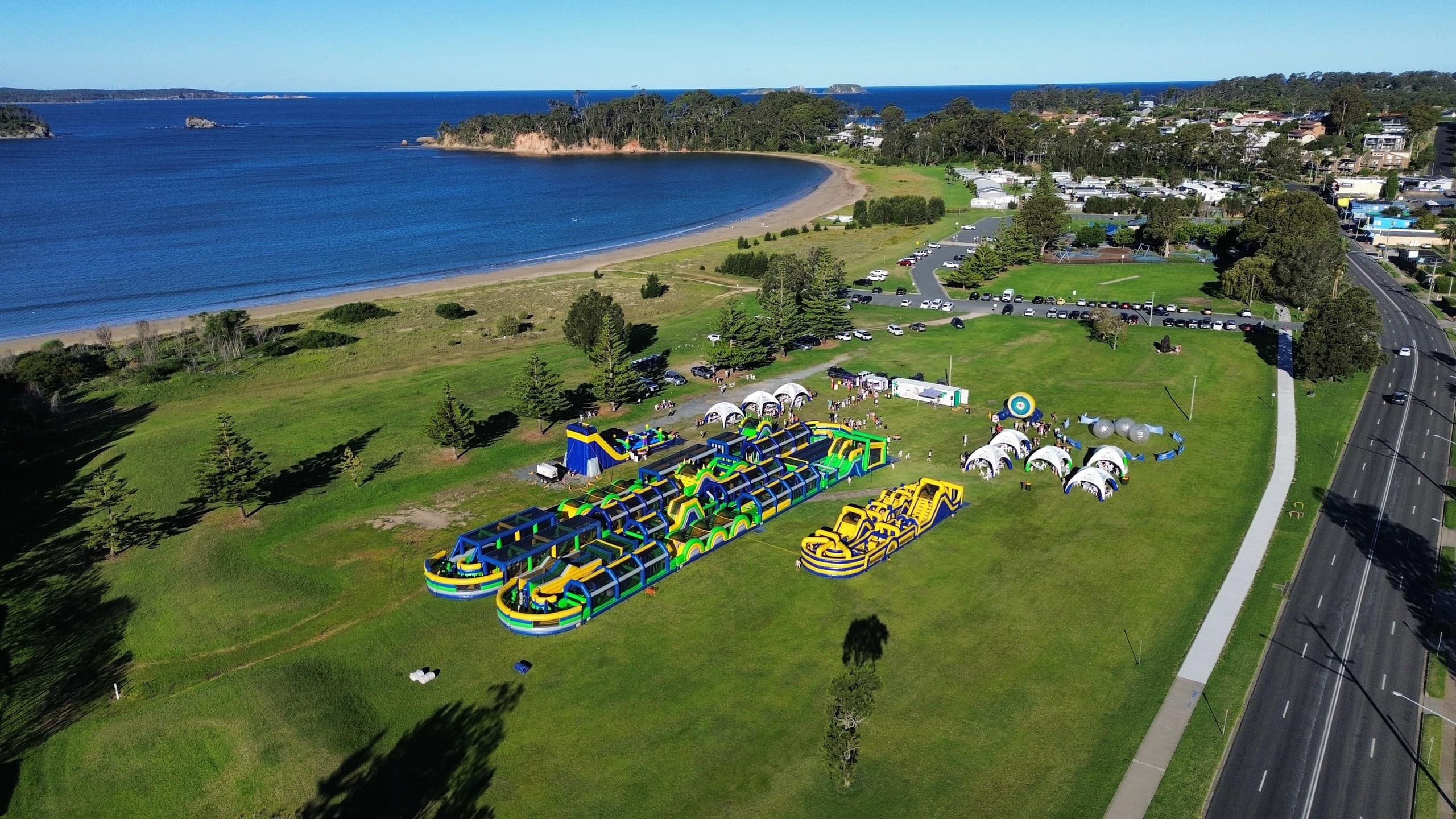 Tuff Nutterz Toowoomba: Giant Inflatable Obstacle Course & Family Day at Westport Park photo 2