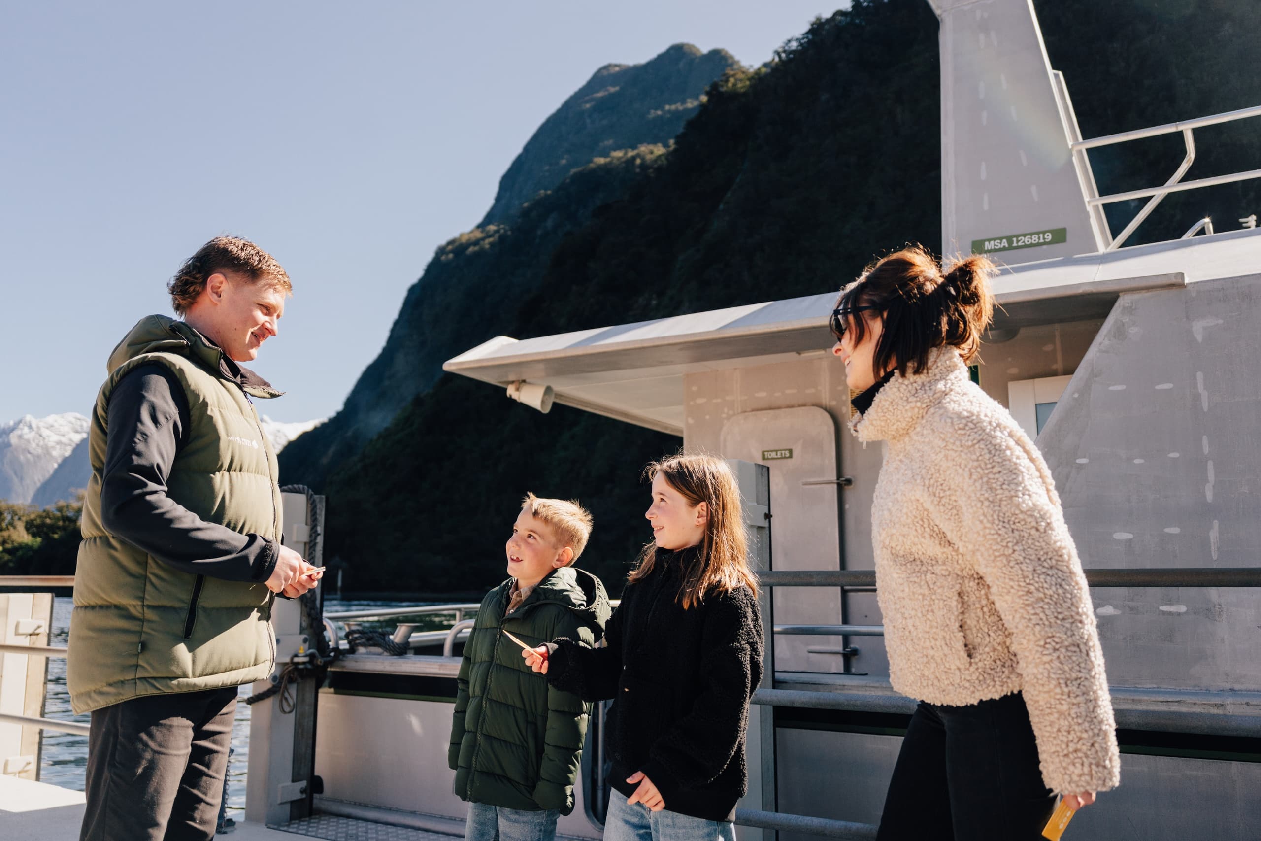 Milford Sound Cruise with Mitre Peak Cruises