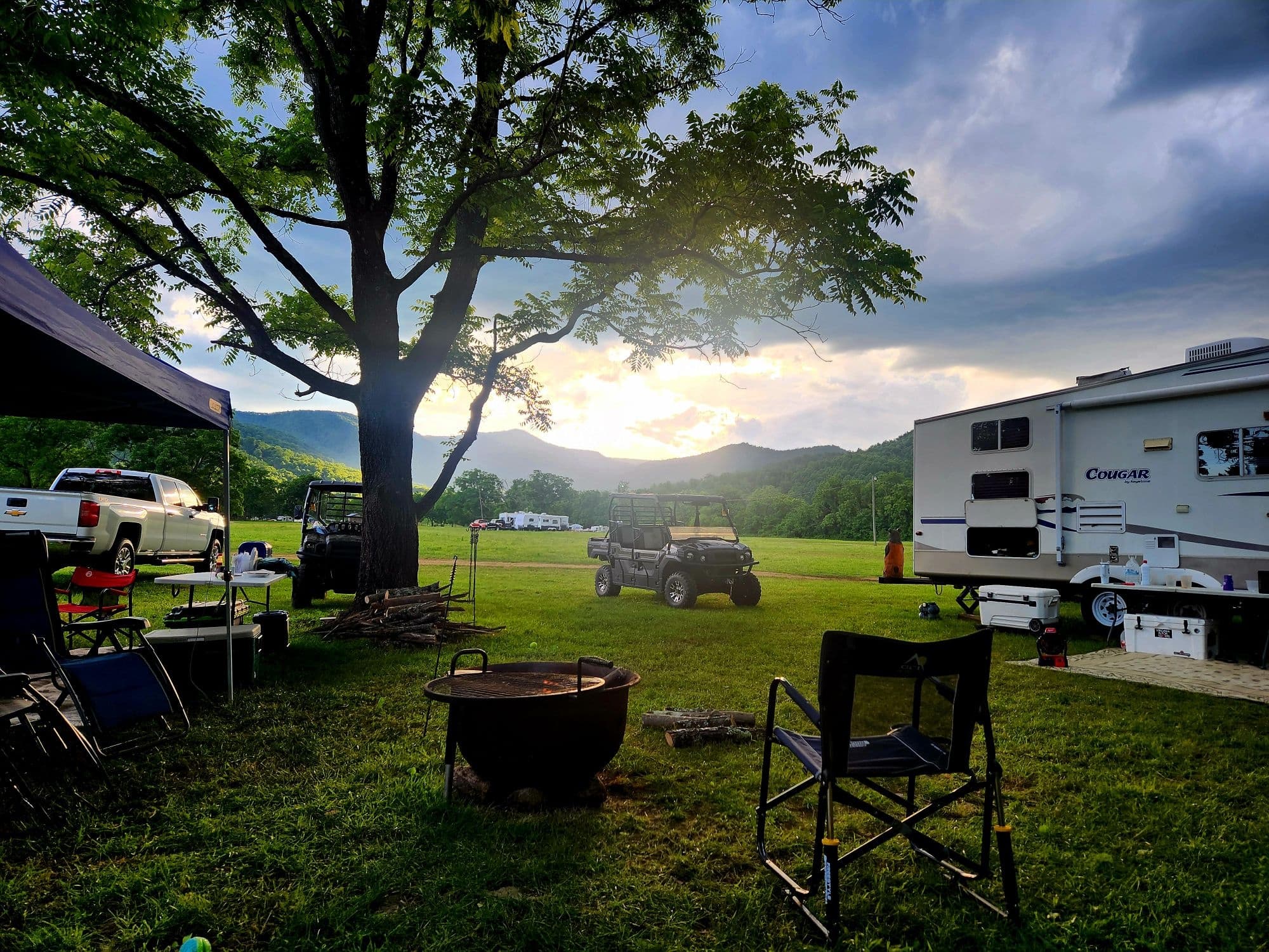Five Nights Camping at Graves Mountain Farm, Virginia