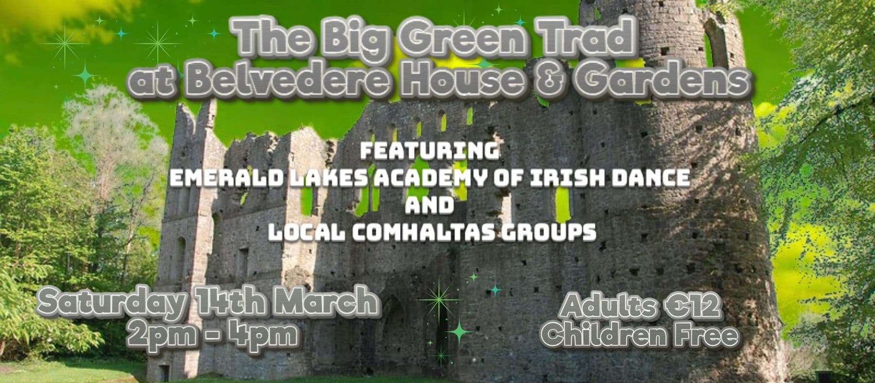 Big Green Trad: St Patricks Trad Fest at Belvedere House & Gardens photo 1