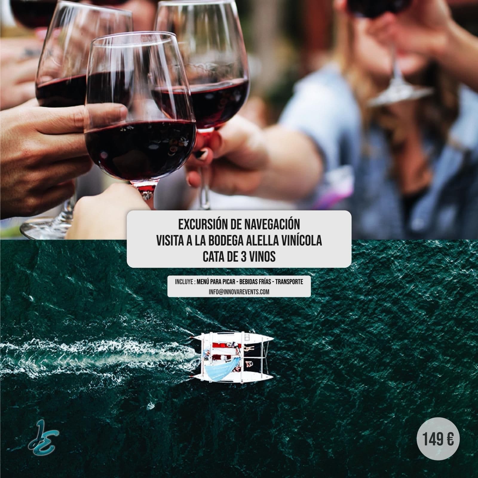 Water Activities & Wine Tasting at Alella with Innovar Events
