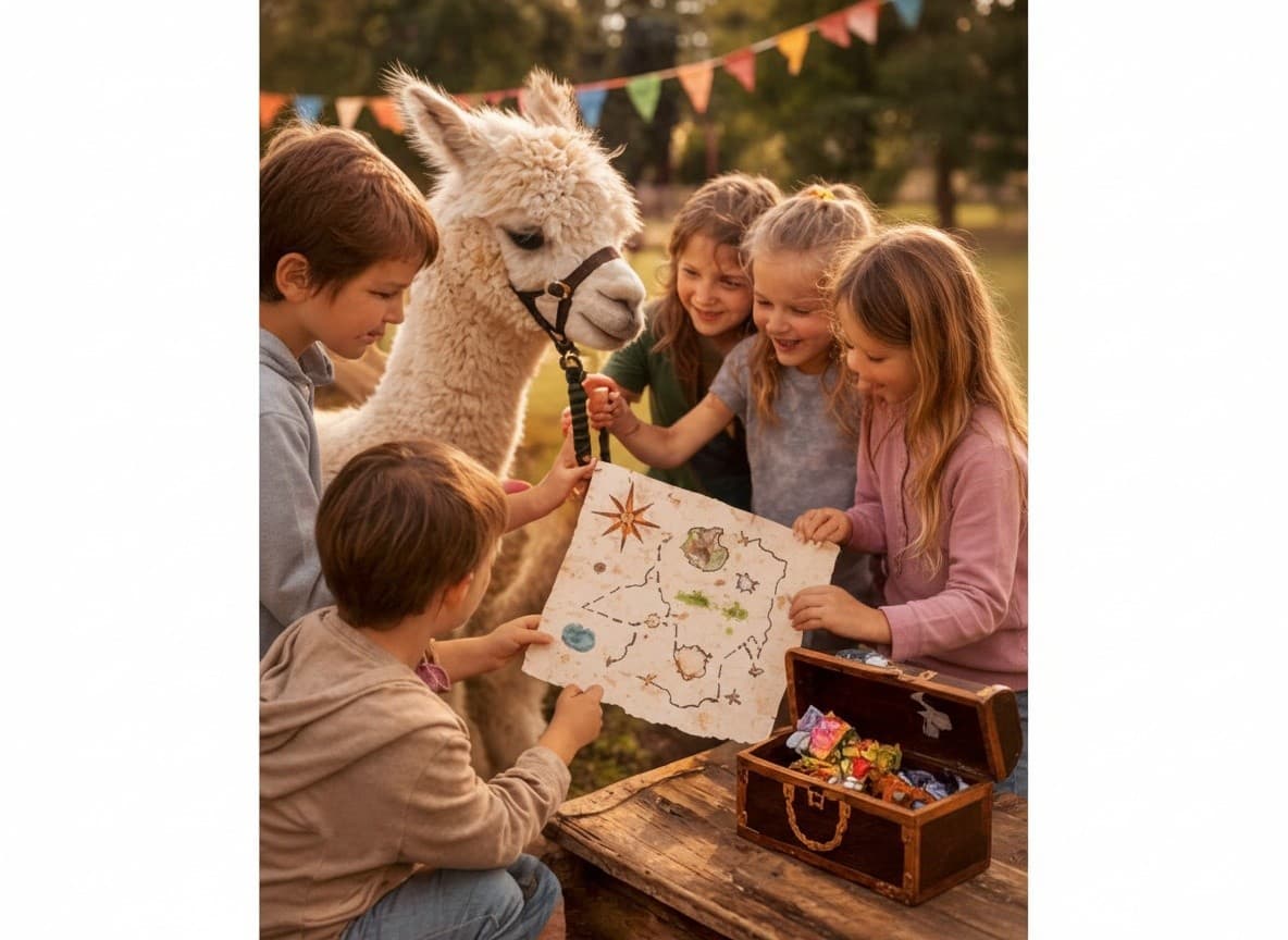 Alpaca Birthday in Hüfingen: Kindergeburtstag at a Local Alpaca Farm