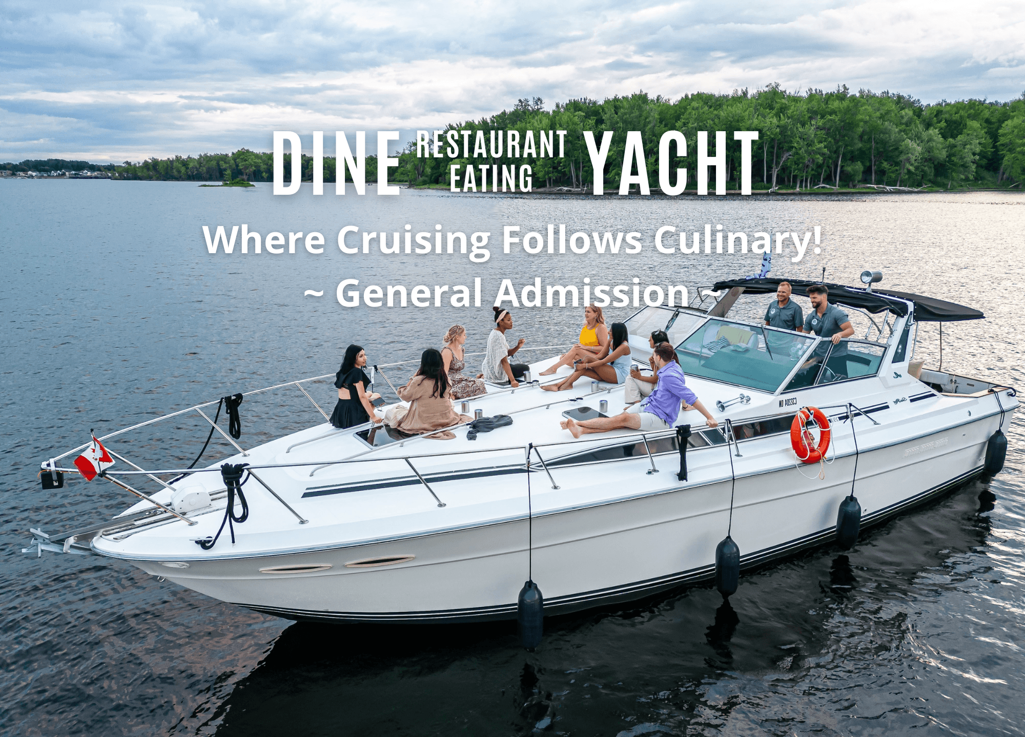Dine & Yacht: Gourmet Cruise in Gatineau, Québec