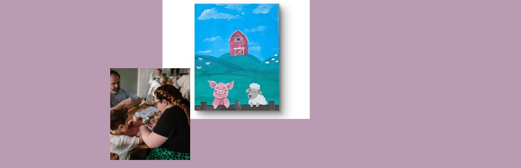 Kids Painting Workshop at Dunkertons Park — Cheltenham Family Art Sessions photo 1