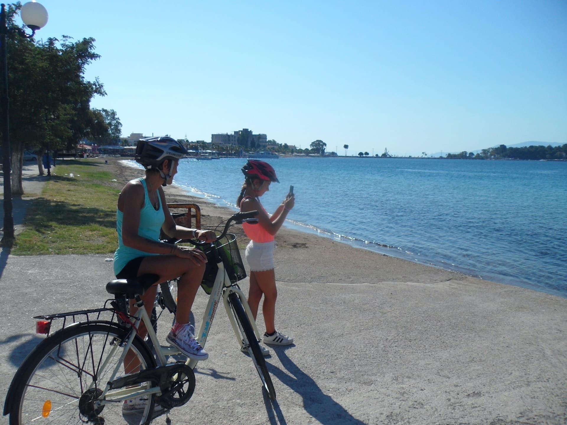 Family Cycling Tours with Evia Adventure in Eretria