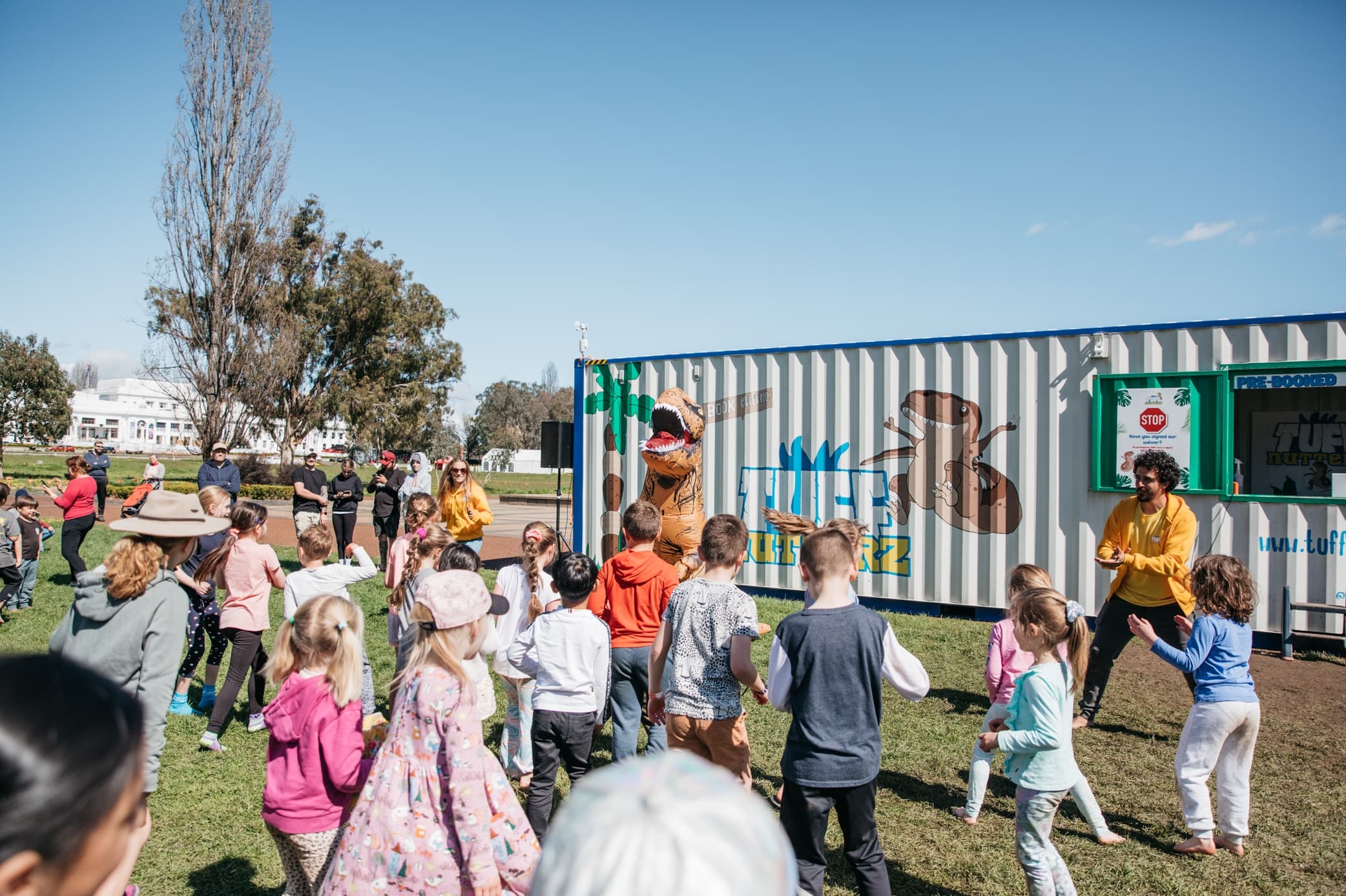 Tuff Nutterz Batemans Bay: Giant Inflatable Obstacle Course at Batehaven Beach photo 2