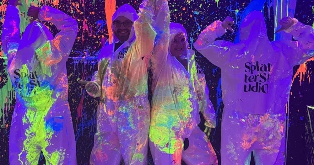 Glow Acrylic Pour: Create Marbled Canvas Art at Atlanta Perimeter Studio