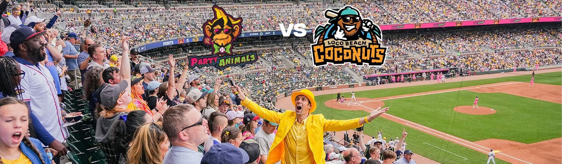 Banana Ball in Milwaukee: Party Animals vs Coconuts on the Johnsonville Party Deck photo 1
