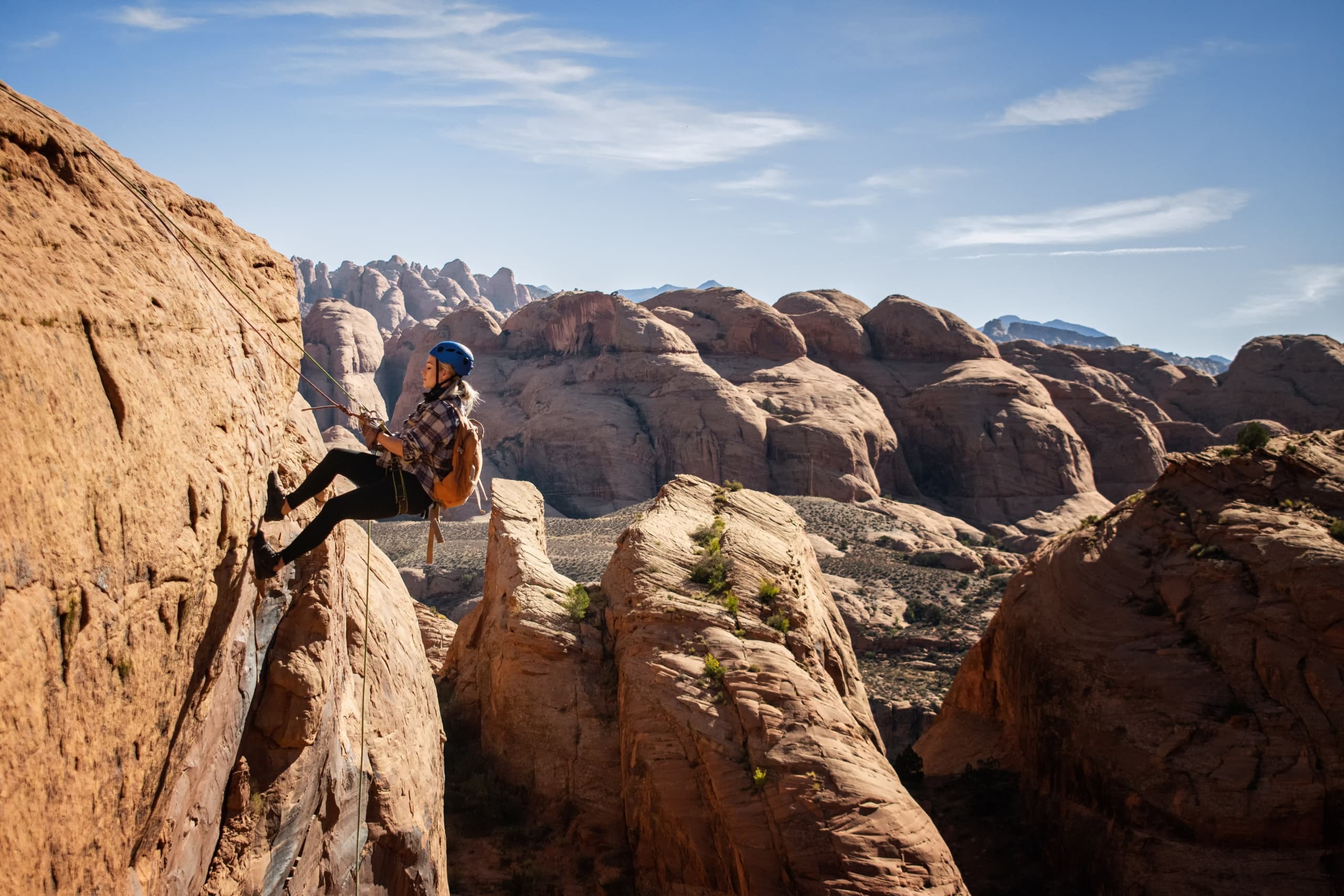 Climbing & Canyoneering at Bow and Arrow Canyon with Front Range Climbing Company