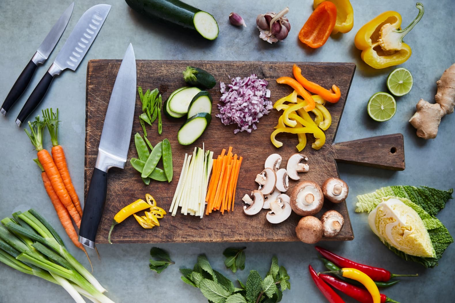 Culinary Workshop & Knife Skills at Jamie Oliver Cookery School