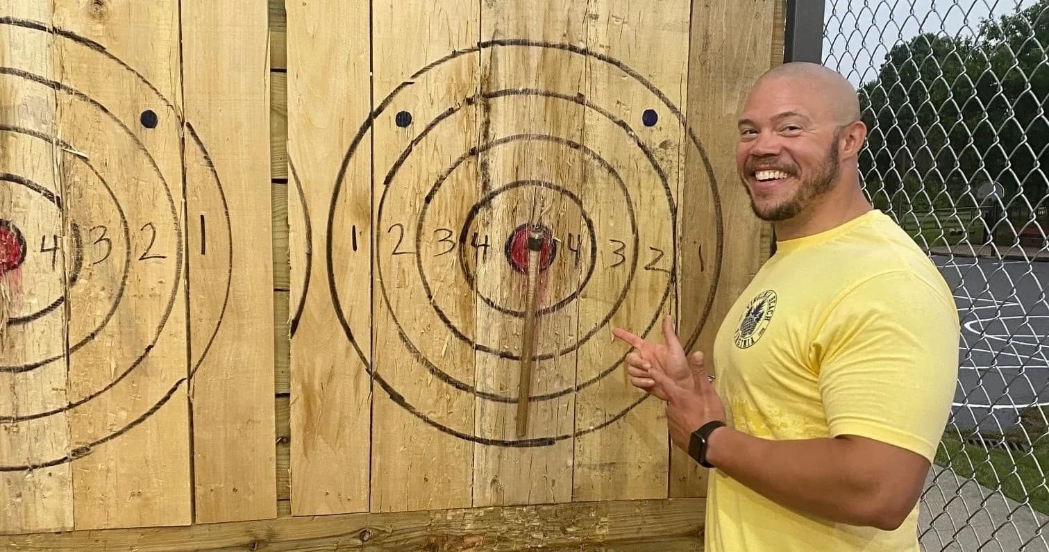 Axe Throwing Adventure with Throw Nation in Southern Ohio