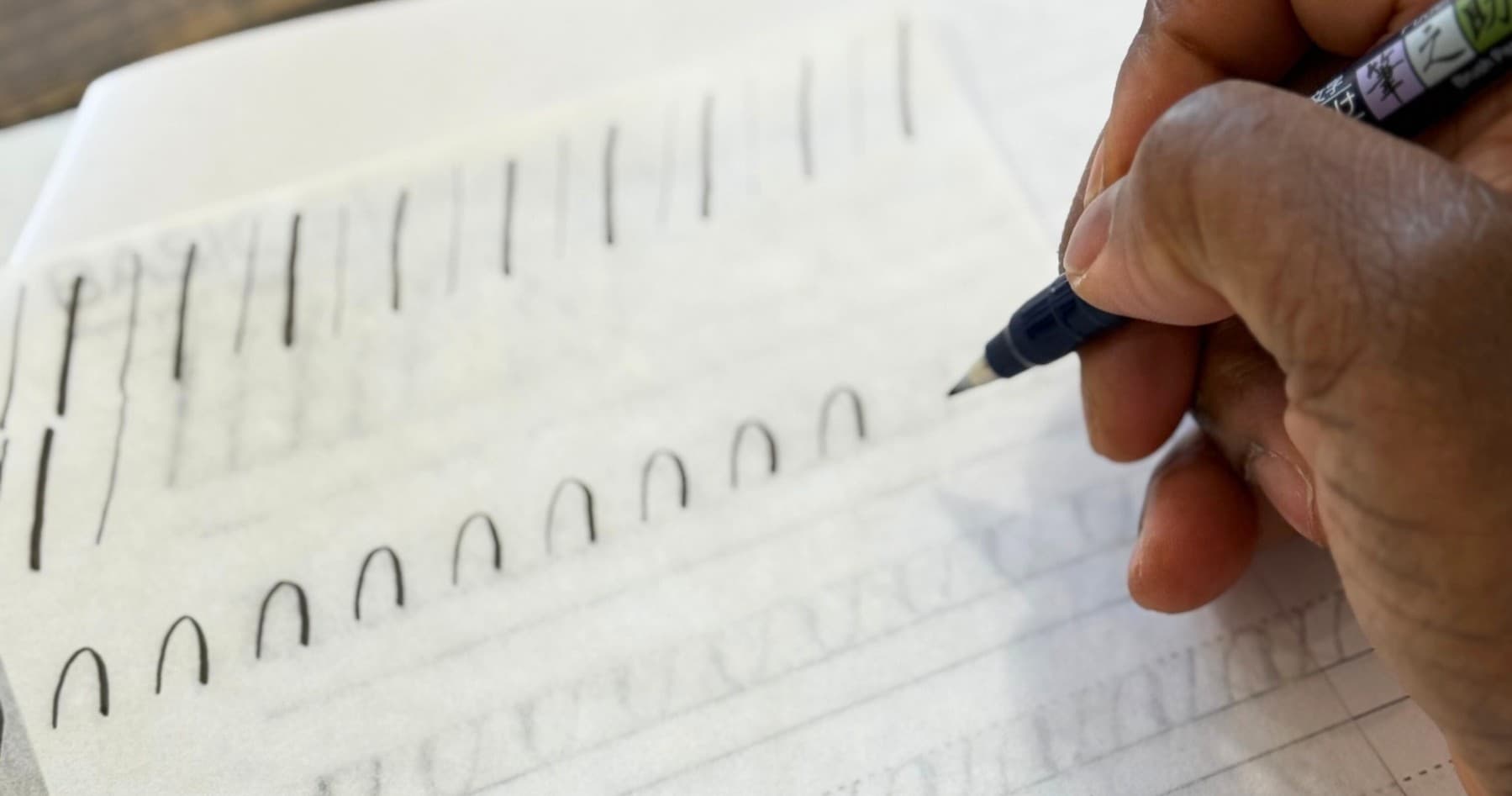 Modern Brush Calligraphy Workshop at Keppel & Kismet Studio — Baltimore Hands-On Class photo 2