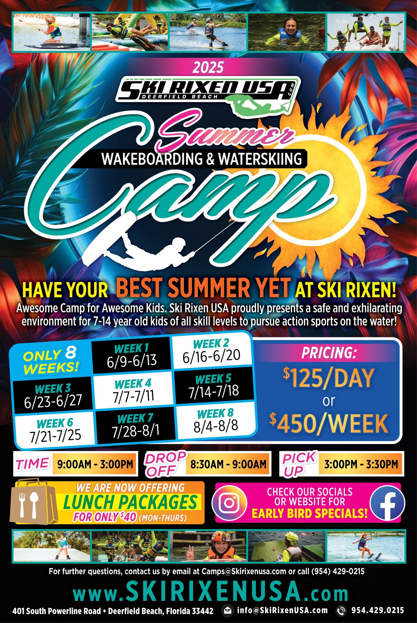 2025 Summer Wake Camp in Deerfield Beach, Florida