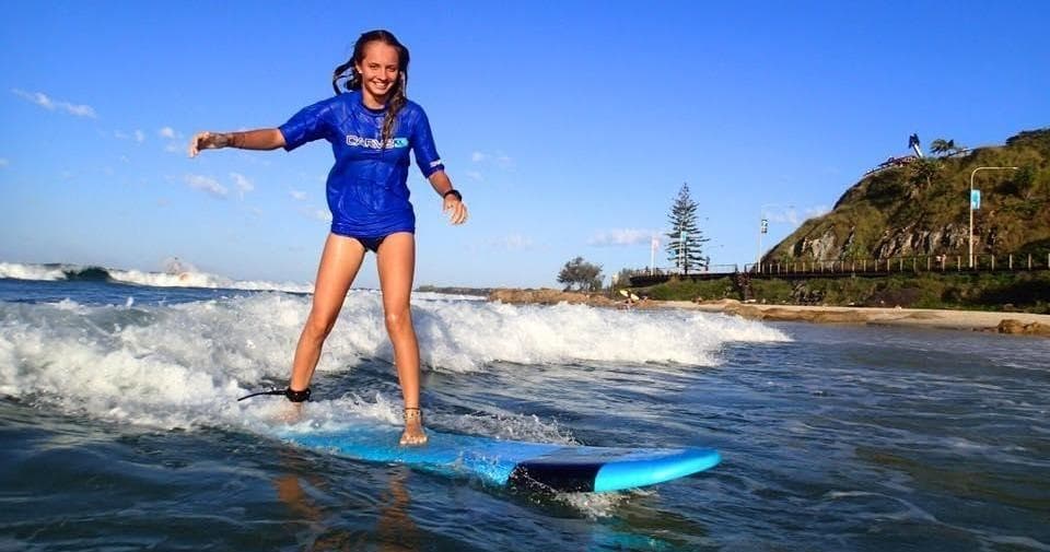 Surfing Adventure with Gold Coast Surfboard Hire