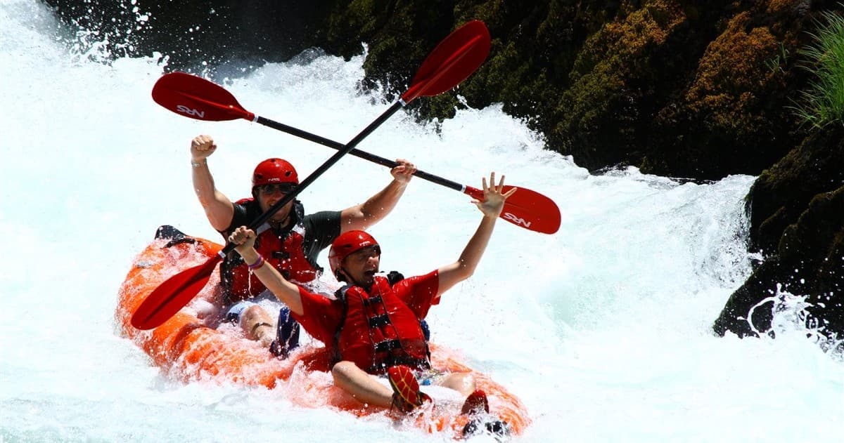 Half Day Whitewater Kayaking with Six Rivers Rafting Inc. in Junction City