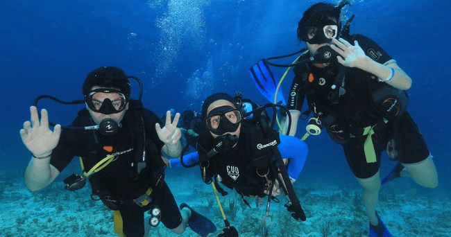 Water Activities: Open Water Diver Course at Deep Life Cancun