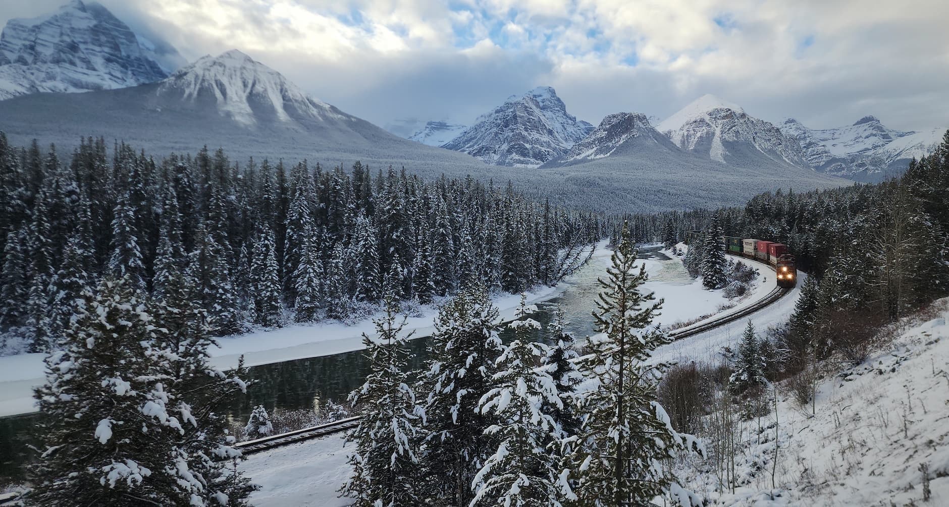 Private Winter Adventures at Lake Louise & Johnston Canyon with Explore Banff Tours
