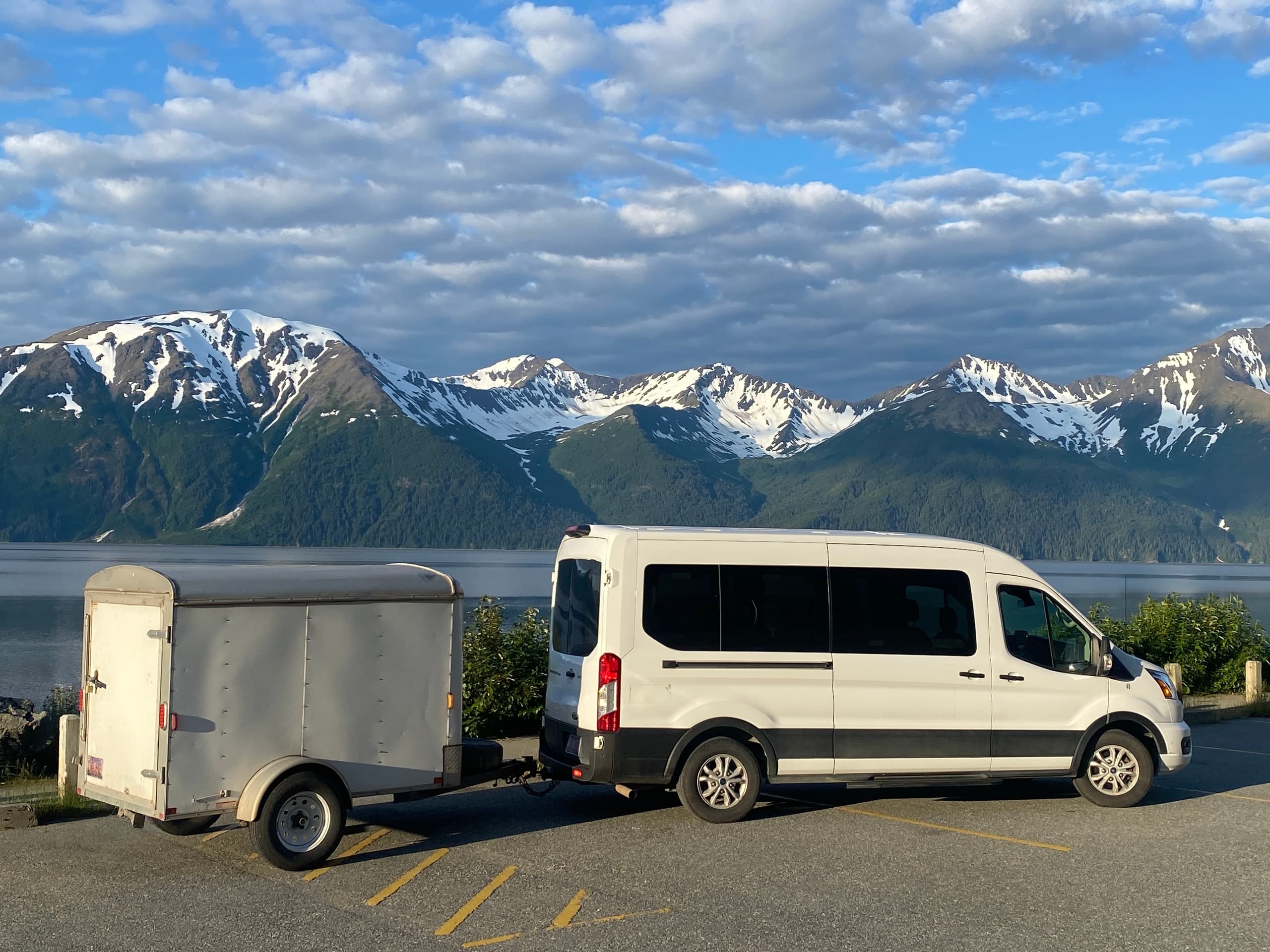 Seward to Anchorage Kayak & Scenic Transfer: Trail Lake Glacial Paddle in Moose Pass photo 2