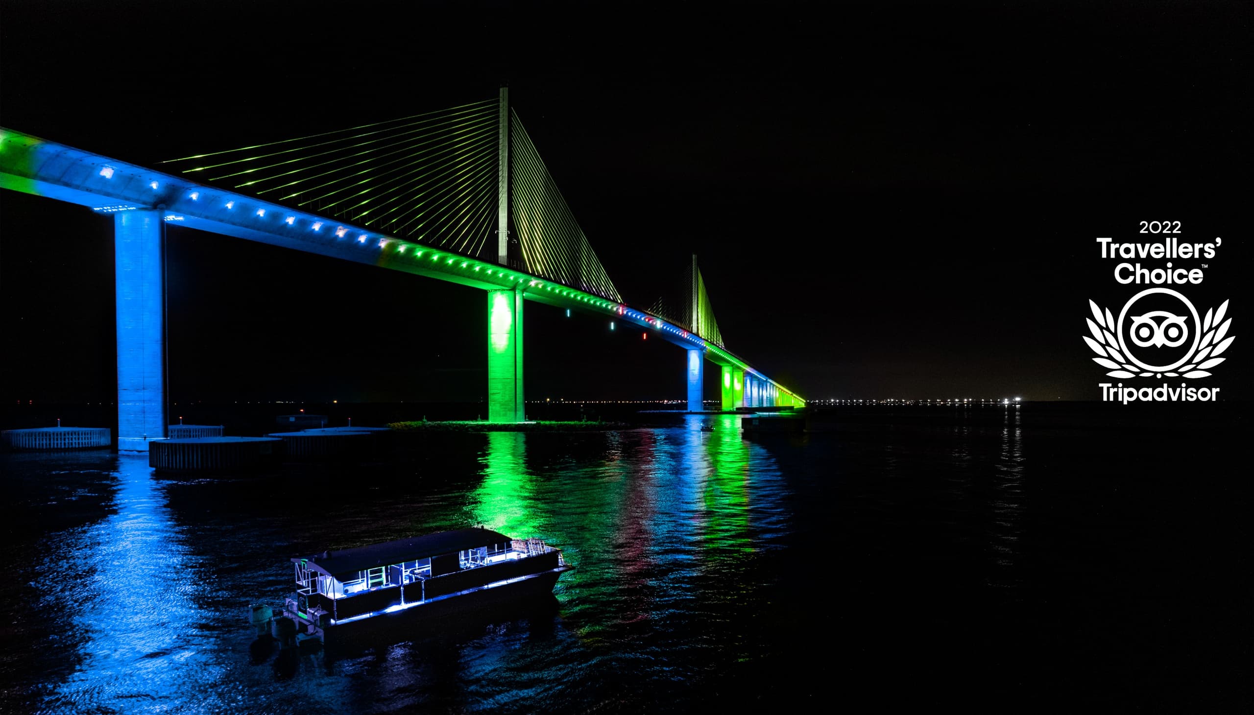 Adventure Spotlight: Sunset & Skyway Show with Coastal Cruises in Gulfport