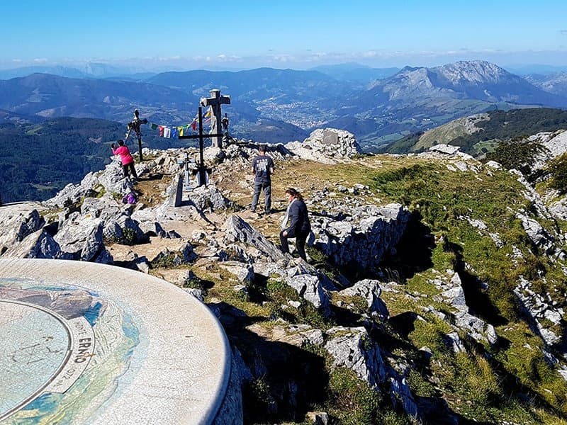 Hiking Mount Hernio with Go Basque in Donostia