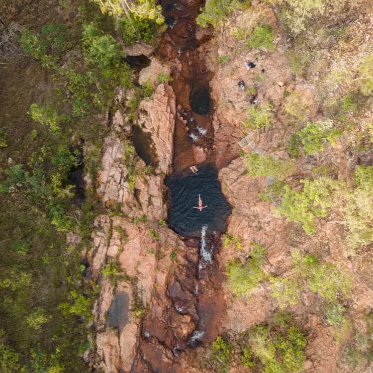 Ritchfield National Park Day Tour: Waterfalls, Sandstone Pillars & Crocodile Cruise from Darwin