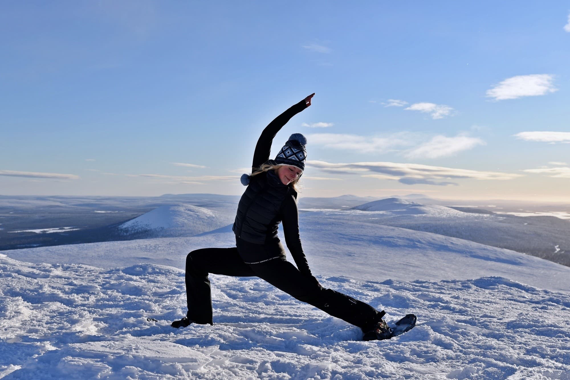 Levi summit snowshoe tour: Fairy Tale Forest & tundra panoramas photo 3